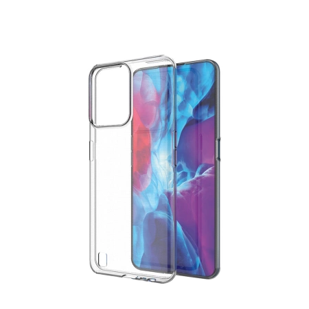 HURTEL ULTRA CLEAR 0.5MM ETUI DO REALME C31 CIEŃKI POKROWIEC PRZEZROCZYSTY