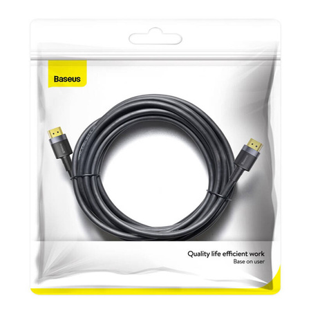 BASEUS KABEL HDMI 2.0 4K 3D DO TELEWIZORA KOMPUTERA 5M WYSOKA JAKOŚĆ OBRAZU