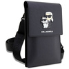 Karl Lagerfeld Torebka KLWBSAKCPMKczarny/black Saffiano Karl & Choupette