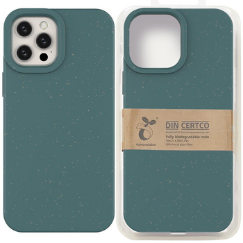 Eco Case etui do iPhone 11 Pro Max silikonowy pokrowiec obudowa do telefonu zielony