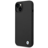 Etui BMW BMHCP14MSILBK iPhone 14 Plus 6,7" czarny/black Silicone Metal Logo