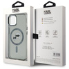 KARL LAGERFELD ETUI HARDCASE DO IPHONE 15 6.1 DO MAGSAFE IML METAL
