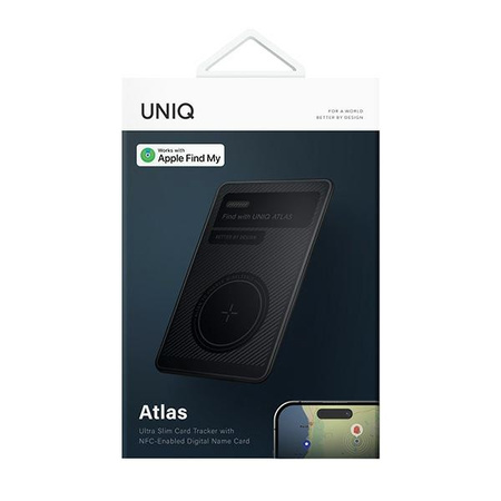UNIQ LOKALIZATOR NFC ATLASSZARY DO IPHONE 11 12 13 14 15 MAŁY I KOMPAKTOWY