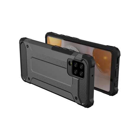 Hybrid Armor pancerne hybrydowe etui pokrowiec iPhone 13 srebrny