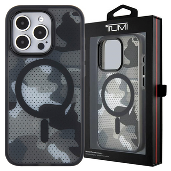 Tumi TUHMP15LTCAMK iPhone 15 Pro 6.1czarny/black hardcase Frosted Camo Print MagSafe