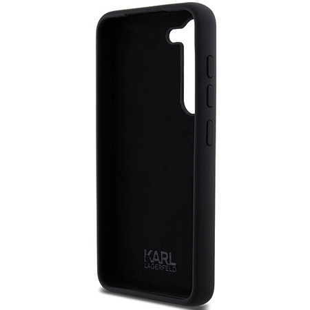 KARL LAGERFELD ETUI SILIKONOWE DO SAMSUNG GALAXY S24 S921 Z METALOWYM PINEM