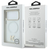 Etui Karl Lagerfeld IML K Head Logo MagSafe do iPhone 17 Pro przezroczysty