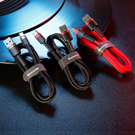 BASEUS CAFULE TYPE-C CABLE 300CM GREY/BLACK