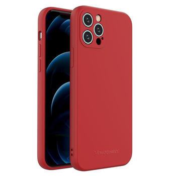 Wozinsky Color Case silikonowe elastyczne wytrzymałe etui iPhone 11 Pro czerwony