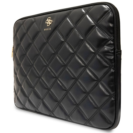 Guess Sleeve GUCS14ZPSQSSGK 14czarny/black Quilted 4G