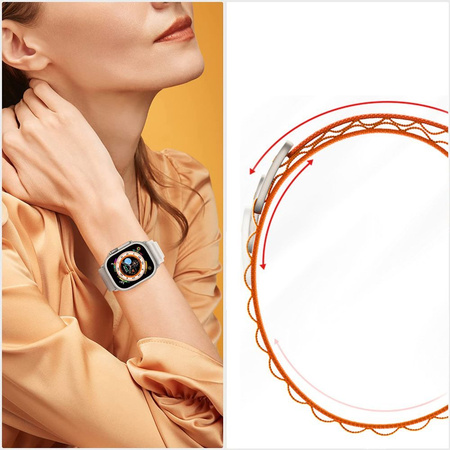TECH-PROTECT PASEK DO APPLE WATCH 6 7 8 9 10 SE 44 45 46 49 MM WERSJA NYLON