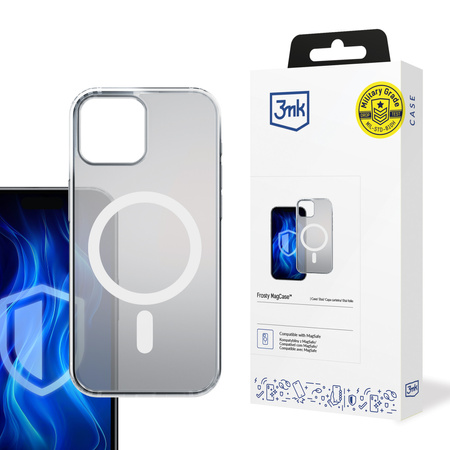 3MK PROTECTION MAGCASE TPU DO APPLE IPHONE 12 PRO MAX OCHRONA PRZECIW RYSOM