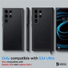 Etui Spigen Ultra Hybrid na Samsung Galaxy S24 Ultra - przezroczysto-czarne