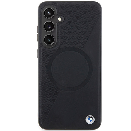 BMW ETUI HARDCASE DO SAMSUNG GALAXY S24+ S926 DO MAGSAFE SKÓRA PÓŁWZOROWANA