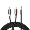 UGREEN KABEL AUDIO MINI JACK 3,5MM DO 2RCA DO TELEFONU I KINA DOMOWEGO 1,5M