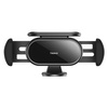 Baseus Steel Cannon Pro solarny automatyczny uchwyt samochodowy na kokpit czarny (SUGP010001)