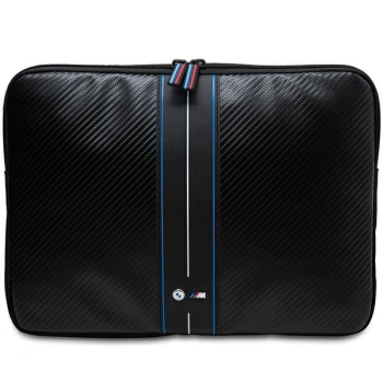 BMW Sleeve BMCS16COMSCAKL 16czarny/black Carbon Blue Stripes