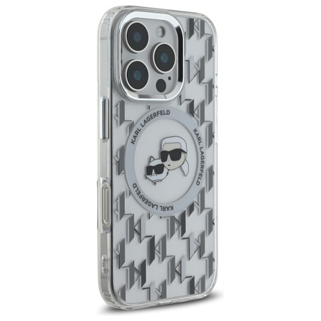 KARL LAGERFELD ETUI KLHMP16LHMCKMHT DO IPHONE 16 PRO PRZEZROCZYSTE MONOGRAM