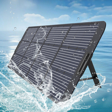 Choetech ładowarka solarna 200W przenośny panel słoneczny czarny (SC011)