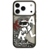 KARL LAGERFELD ETUI LIQUID GLITTER CHOUPETTE LOGO MAGSAFE DO IPHONE 17 PRO
