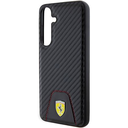 FERRARI HARDCASE DO SAMSUNG GALAXY S24+ S926 CARBON STITCHED Z KRAWĘDZIAMI