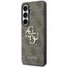 Etui Guess 4G Big Metal Logo do Samsung  Galaxy S26 brązowy