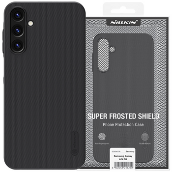 Etui Nillkin Super Frosted Shield do Samsung Galaxy A15 5G sztywny pokrowiec - czarny