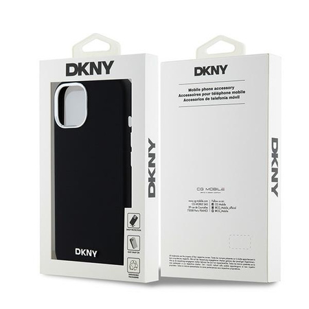 DKNY ETUI HARDCASE LIQUID SILICONE DO IPHONE 15 14 13 6.1 DO MAGSAFE