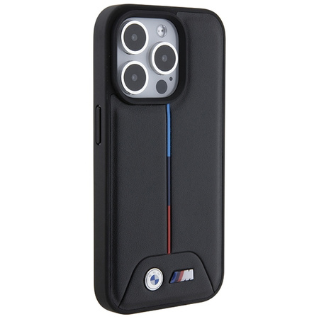 BMW ETUI DO IPHONE 15 PRO 6.1 HARDCASE QUILTED TRICOLOR DO IPHONE 15 PRO