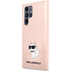 KARL LAGERFELD ETUI HARDCASE DO SAMSUNG S23 ULTRA S918 SILICONE CHOUPETTE