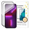 WOZINSKY SZKŁO HARTOWANE FULL GLUE DO IPHONE 15 PLUS 2 SZTUKI CASE FRIENDLY