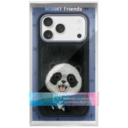 NIMMY ETUI BIG EYED PET 2.0 DO IPHONE 17 PRO PANDA OCHRONA DESIGN