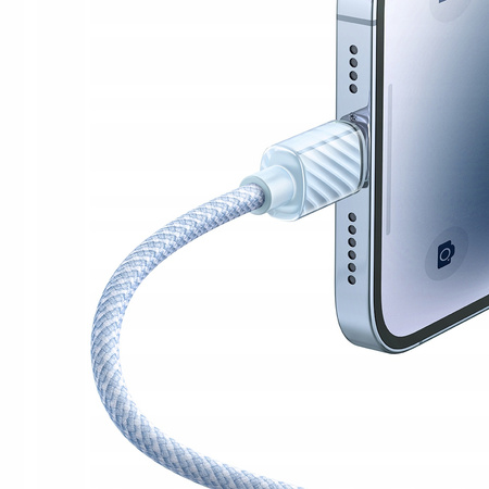 MCDODO ŁADOWARKA KABEL USB-C LIGHTNING DO IPHONE 12 13 14 PRO 1M NIEBIESKI
