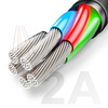 Baseus Audio Converter L52 adapter przejściówka z Lightning na 2x Lightning + mini jack 3.5mm czarny (CALL52-01)