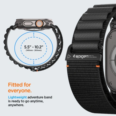 SPIGEN PASEK WBF1 DO APPLE WATCH 44 45 46 49 MM WYSOKA JAKOŚĆ I WYGODA