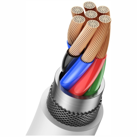 USAMS KABEL USB-C DO USB-A 3M 3A DO TELEFONÓW TABLETÓW SZYBKIE