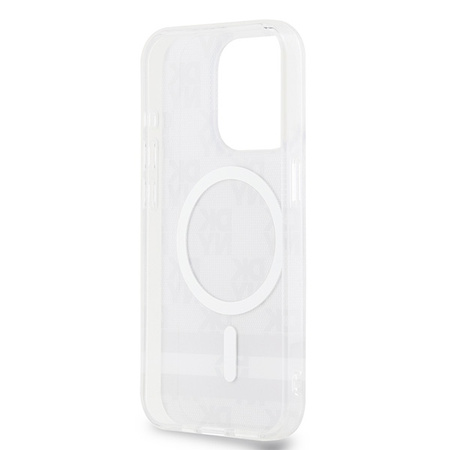 DKNY ETUI HARDCASE DO IPHONE 13 PRO MAX 6.7 CHECKERED MONO PATTERN