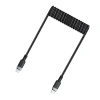 ACEFAST KABEL USB-C SPRĘŻYNOWY 480MB/S 3A 1.2M DO ŁADOWANIA IPHONE GALAXY