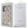 GUESS ETUI HARDCASE PEONY SCRIPT DO MAGSAFE DO IPHONE 16 6.1 Z LOGO