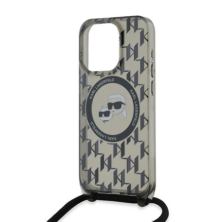 KARL LAGERFELD ETUI CROSSBODY KARL&CHOUPETTE MONOGRAM DO IPHONE 15 PRO MAX