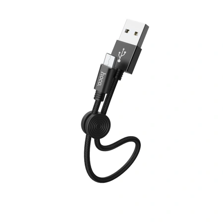 HOCO kabel X35 Micro USB 3.1A 0.25M Czarny