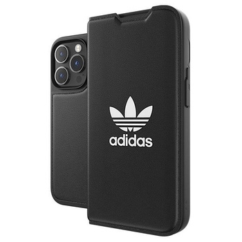 Etui Adidas OR Booklet Case BASIC na iPhone 14 Pro czarno biały/black white 50182