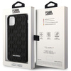 Etui Karl Lagerfeld KLHCN61RUPKLPK na iPhone 11 / Xr hardcase - czarne 3D Monogram