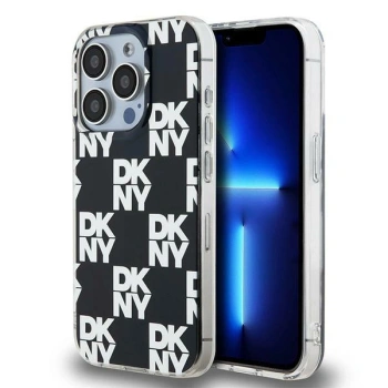 DKNY POKROWIEC HARDCASE DO IPHONE 15 PRO MAX 6.7 WZÓR CHECKERED MONO