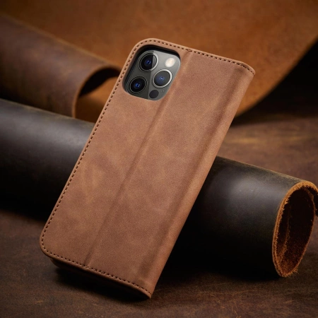 HURTEL MAGNET FANCY CASE ETUI DO IPHONE 12 PRO POKROWIEC Z PORTFELEM KARTĄ