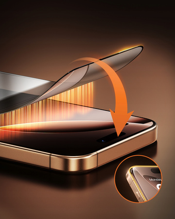 INNOSTYLE SZKŁO HARTOWANE DO IPHONE 16 PRO MAX MOCNA PRZEZROCZYSTA DO