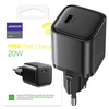 Joyroom szybka ładowarka sieciowa USB Typ C 20W Power Delivery Quick Charge 3.0 AFC czarna (L-P202)