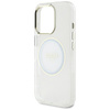 GUESS ETUI CASE IML METAL CIRCLE DO IPHONE 16 PRO DO MAGSAFE KLASYK LOGO