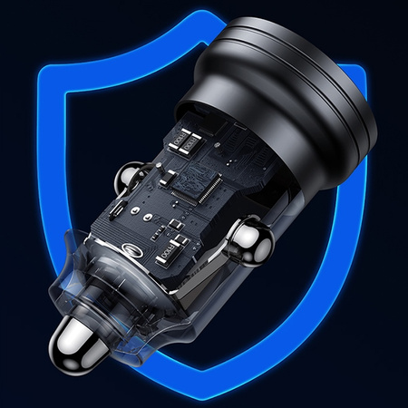 USAMS ŁADOWARKA SAMOCHODOWA C35 USB USB-C 45W DO TELEFONÓW ZŁĄCZE USB-C
