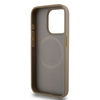 DKNY CASE DO IPHONE 15 PRO 6.1 LEATHER PRINTED PATTERN DO MAGSAFE METAL